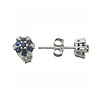 Sapphire and Diamond Earrings