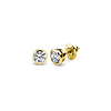 Round Diamond Earrings