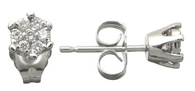 Diamond Star Earrings