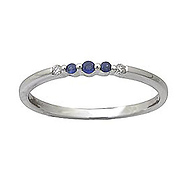 Simple Sapphire Ring