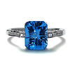 Blue Topaz Ring