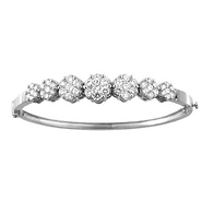 Diamond Bangle Bracelet
