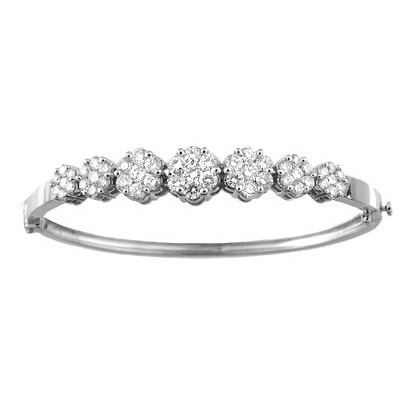 Diamond Bangle Bracelet