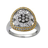Fancy Diamond Flower Ring