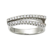 Split Diamond Ring