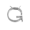14K Diamond Initial G Pendant
