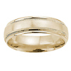 6mm Satin Milgrain Comfort Fit Band