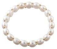 Pearl Bangle Bracelet