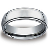 Classic Step Edge 7mm Benchmark Titanium Forge Wedding Band