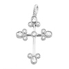14K Fancy CZ Cross