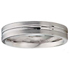 4mm Platinum Flat Comfort Fit Satin Band