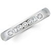 Benchmark 4mm 14k Channel Diamond Comfort Fit Promise Ring (0.42ctw)