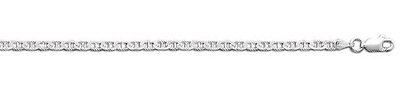 2.5mm Mariner Silver Chain Necklace