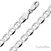 9mm Silver Mariner Chain