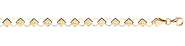 Star Cut Link Bracelet