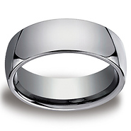 8mm Benchmark Forge Tungsten Comfort Fit Wedding Band