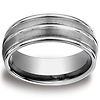 8mm Tungsten Designer Comfort Fit Wedding Band