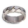 8.00 mm Titanium & Gold Dora Wedding Band