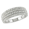 3/8 CT Diamond TW Fashion Ring 10K White Gold