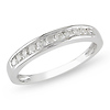 10K White Gold 0.25 ctw Diamond Channel Set Ring