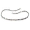5-6mm Grey Potato Freshwater Pearl Necklace Strand
