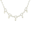 18in White Freshwater Potato & Rice Pearl Necklace