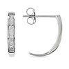 0.25 CTW 10K White Gold Diamond Ear Pin Earrings