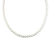 36in 6.5-7mm Freshwater White Potato Pearl Endless Necklace
