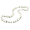 18in 6.5-7mm Freshwater White Pearl Necklace w/ Silver Ball Clasp