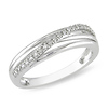 Sterling Silver 0.06 CTW Diamond Fashion Ring