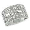 Sterling Silver 0.20 CTW Diamond Fashion Ring