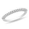0.20 CTW Diamond Anniversary Ring 10K White Gold