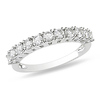 Sterling Silver 0.75 CT TGW White Topaz Fashion Ring