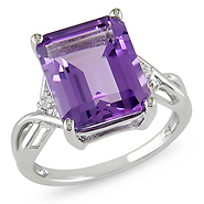 Amethyst Jewelry Ring