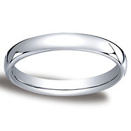 3.5mm European Comfort-Fit Palladium Benchmark Ring