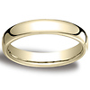 18K Yellow Gold 4.5mm European Comfort-Fit Benchmark Ring