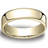 14K Yellow Gold 6.5mm European Comfort-Fit Benchmark Ring