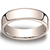 18K Rose Gold 6.5mm European Comfort-Fit Benchmark Ring