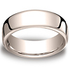 18K Rose Gold 7.5mm European Comfort-Fit Benchmark Ring