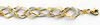 14K Yellow Gold Light Fashion Link Bracelet with Lobster Claw Clasp - 7.5' Inches