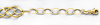 14K Yellow Gold Light Fashion Link Bracelet with Lobster Claw Clasp - 8' Inches