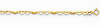 14K Yellow Gold Fancy Designer Diamond Cut Bracelet with Spring Ring Clasp - 7' + 1' Extension