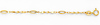 14K Yellow Gold Fancy Designer Bracelet with Spring Ring Clasp - 7' + 1' Extension