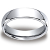 6mm Classic High Polished Cobaltchrome Wedding Band