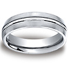 6mm Polished Trim Satin-Finished Cobaltchrome Wedding Band