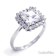 Sterling Silver Ladies Promise Ring