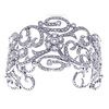 Antique CZ Bangle Bracelet