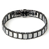 Two-Tone Tungsten Bracelet