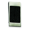 Stainless Steel Genuine Stingray Money Clip