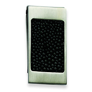 Stainless Steel Genuine Stingray Money Clip